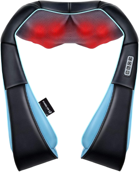 Shiatsu Back Shoulder and Neck Massager with Heat